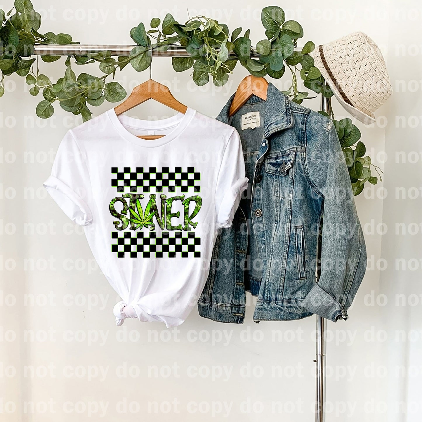 Stoner Plaid Dream Print or Sublimation Print