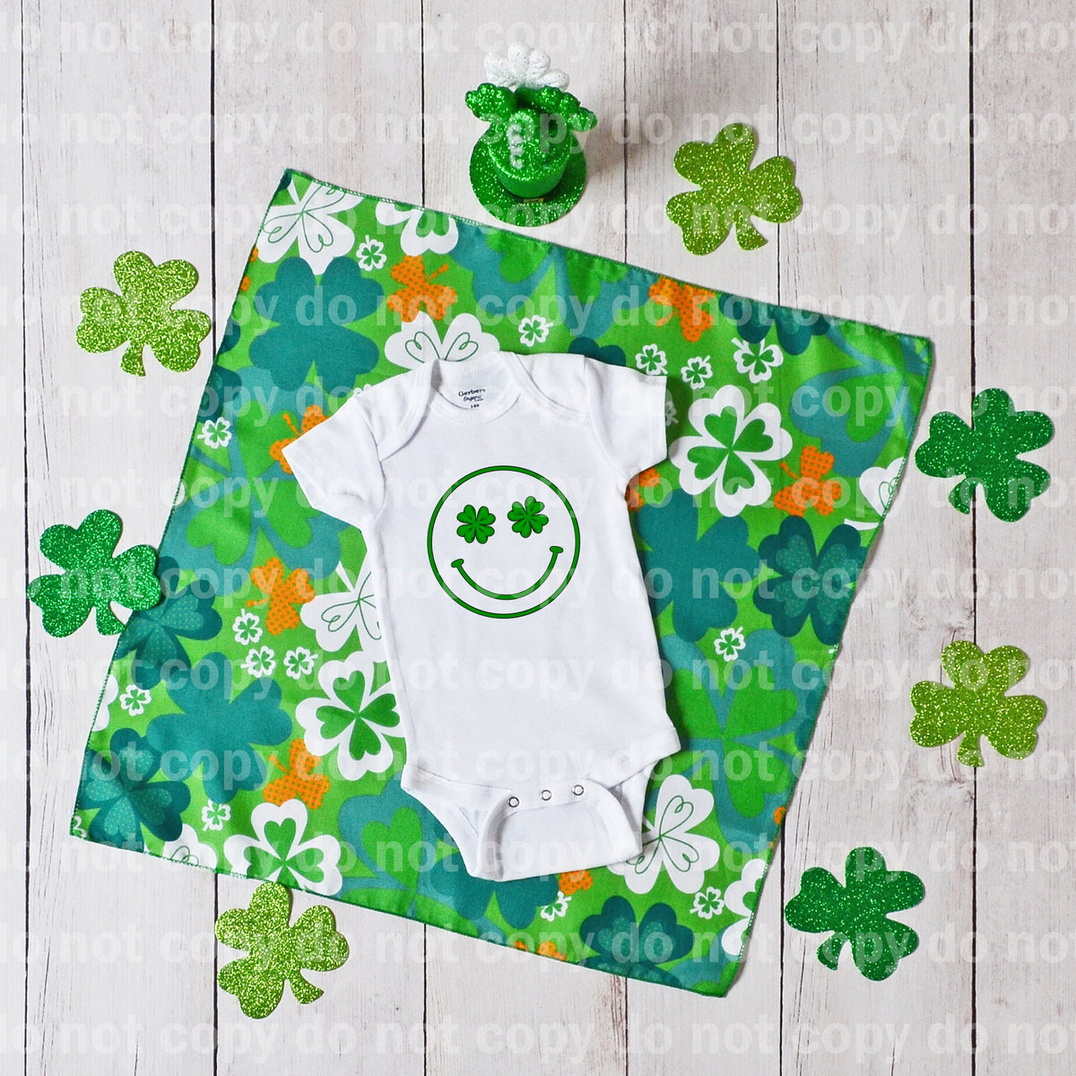 Saint Patrick Happy face Dream Print or Sublimation Print