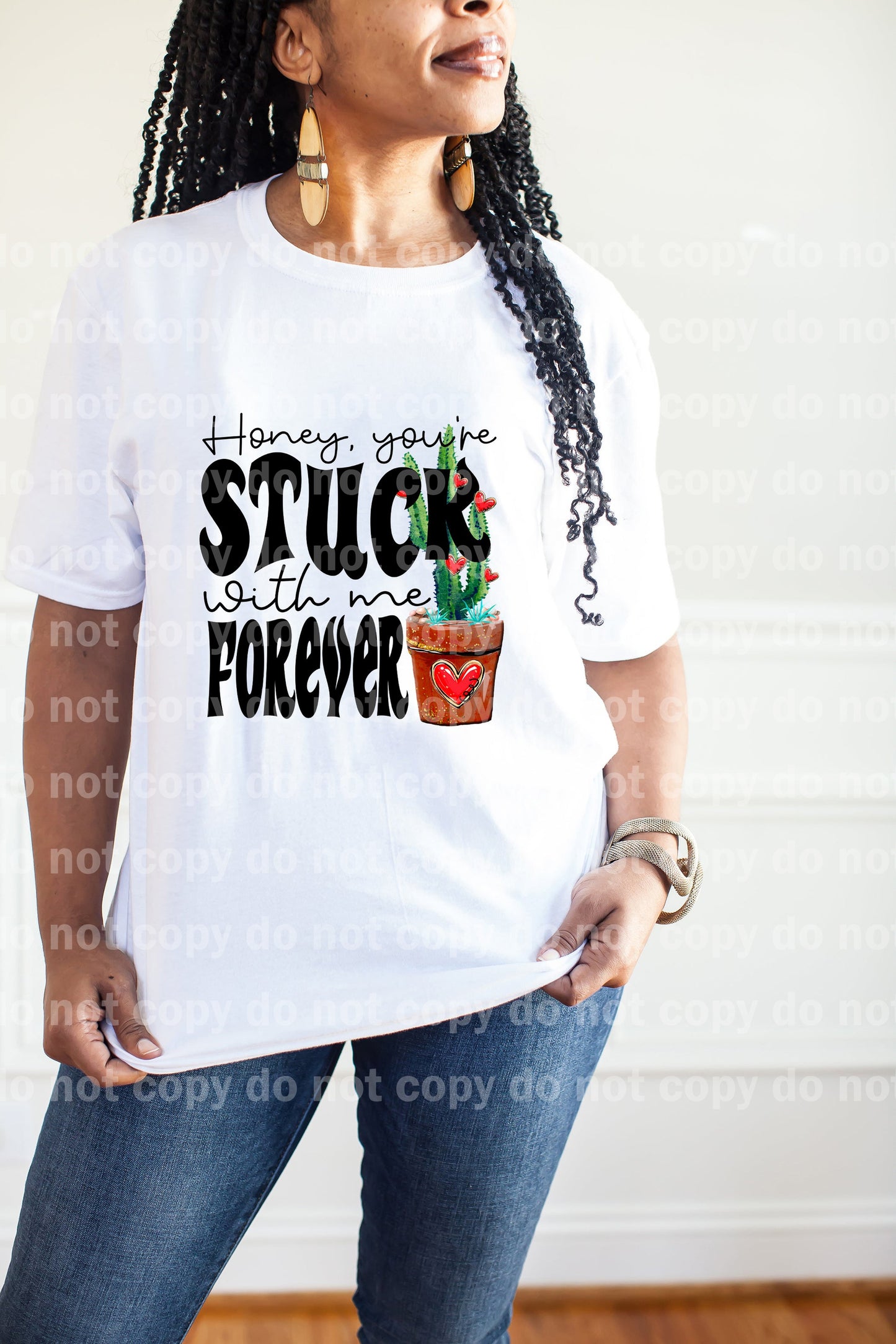 Honey You're Stuck With Me Forever Dream Print or Sublimation Print