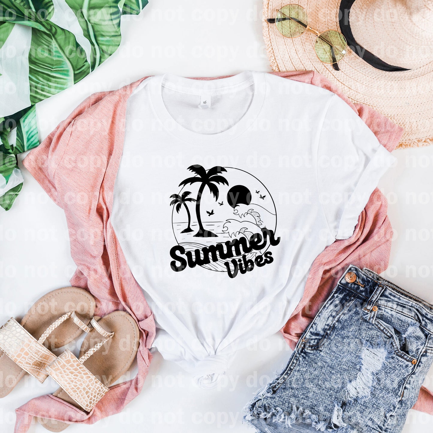 Impresión de ensueño Summer Vibes o impresión de sublimación