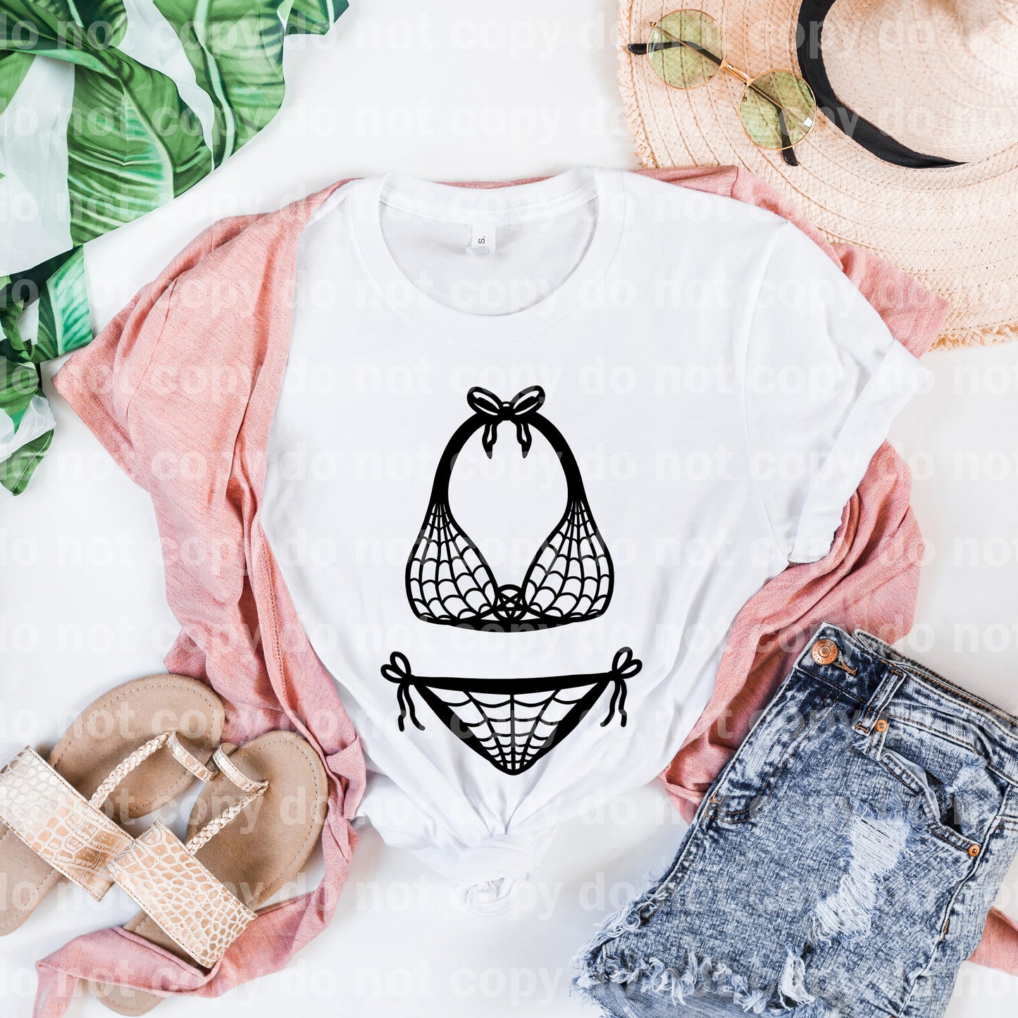 Swimming Suit Spider Web Dream Print or Sublimation Print