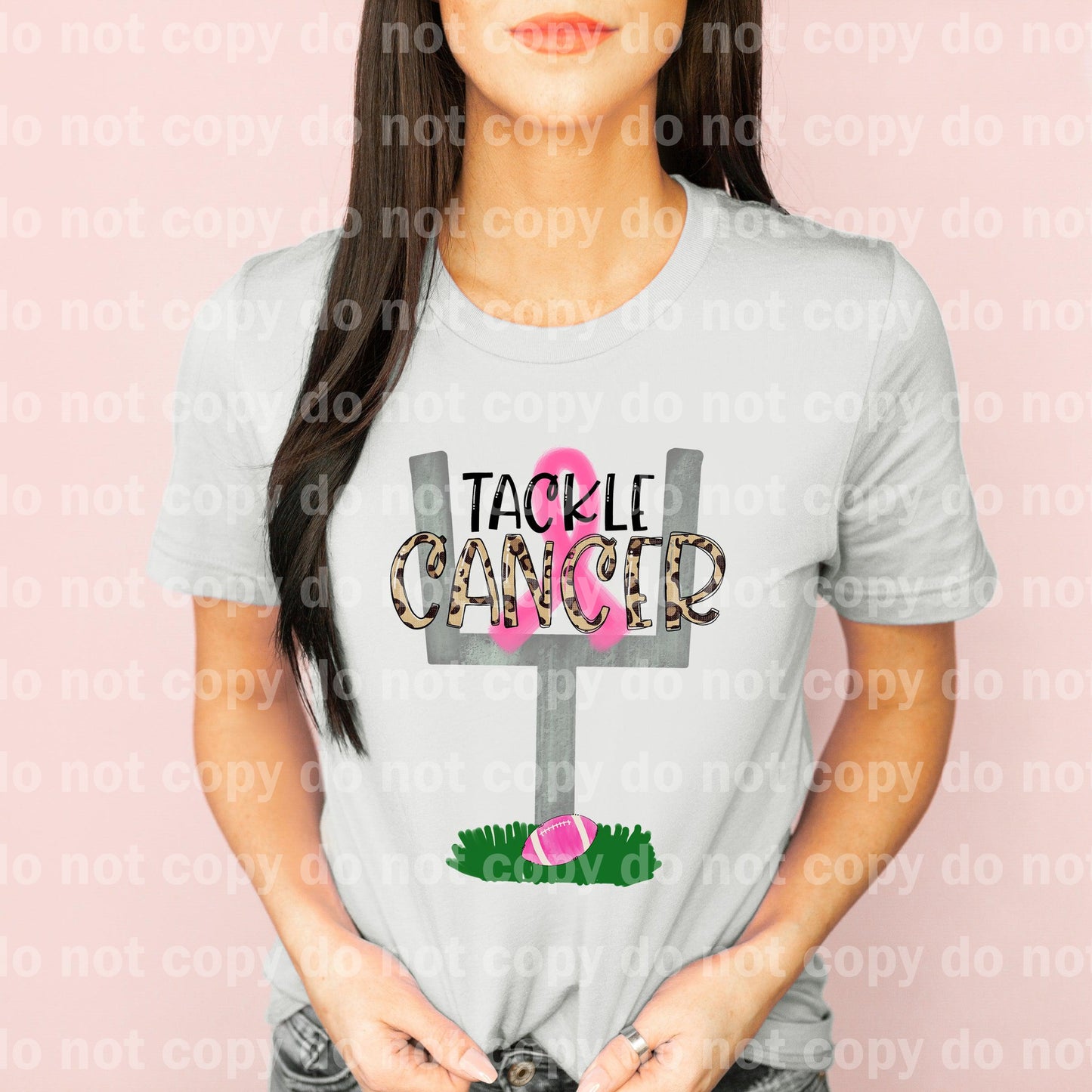 Tackle Cancer Dream print transfer