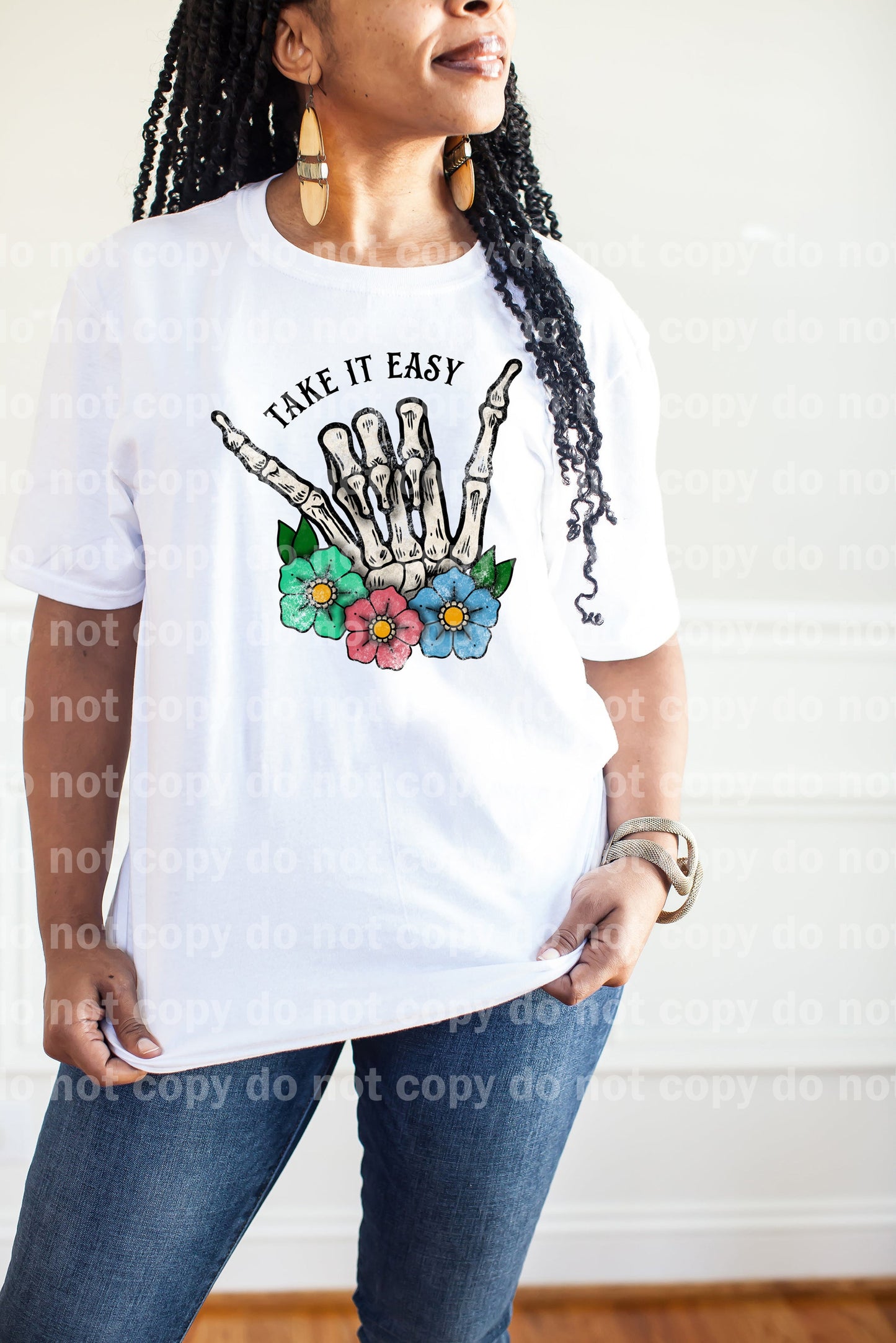 Take It Easy Distressed Dream Print or Sublimation Print