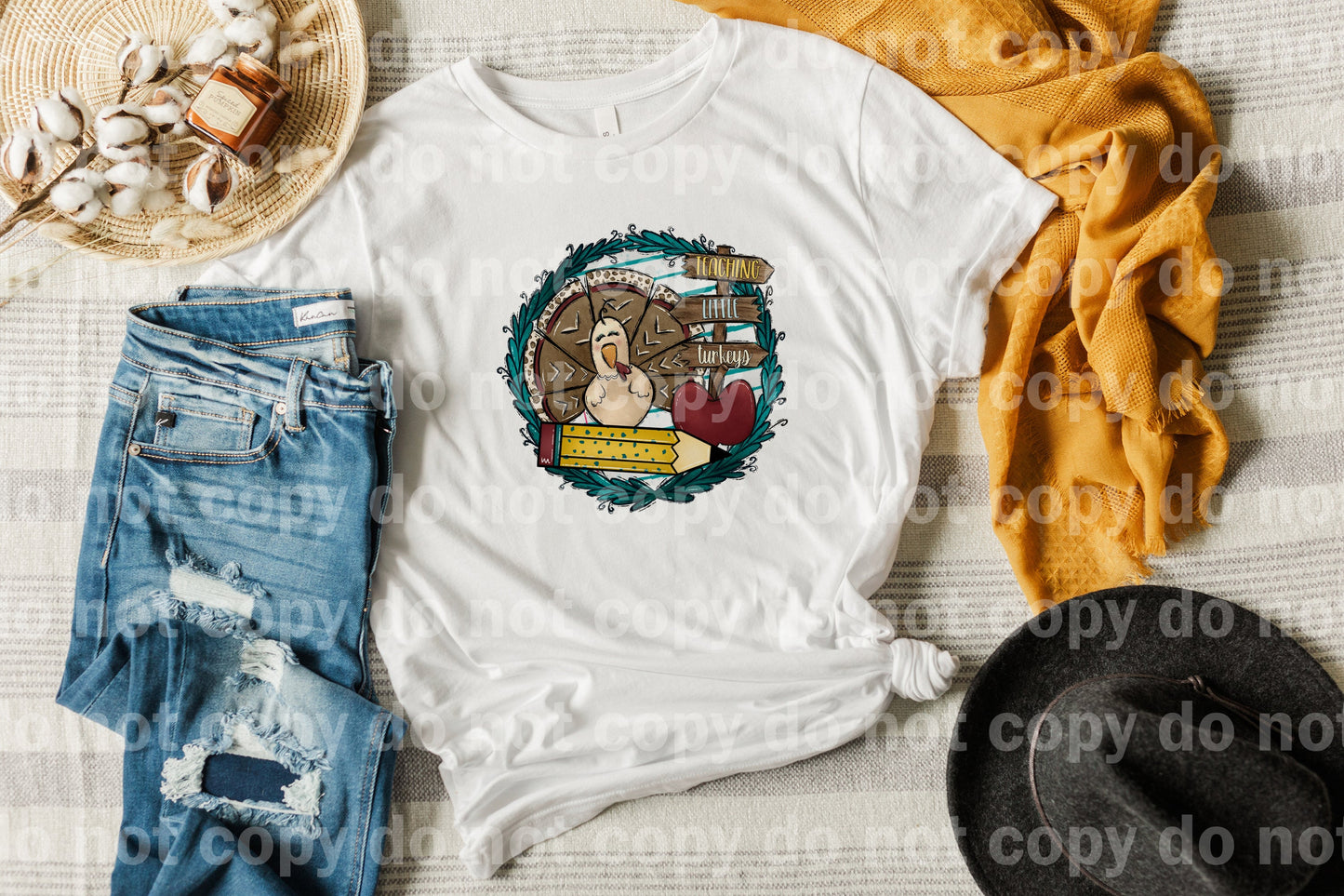 Teaching Little Turkeys Dream Print or Sublimation Print