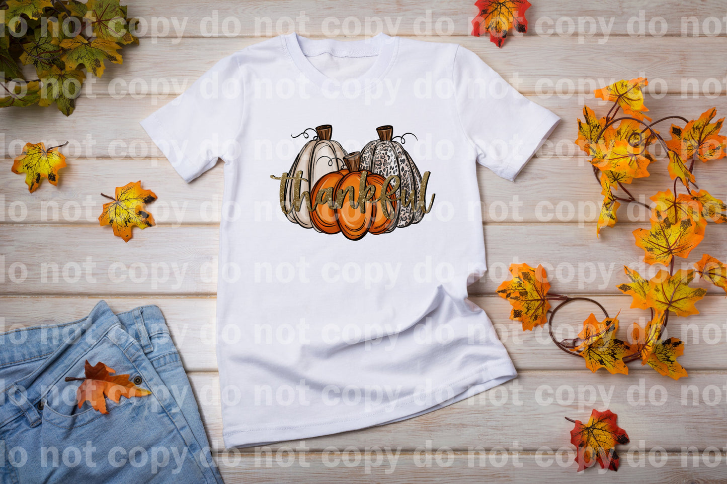 Thankful Pumpkins Trio Dream Print or Sublimation Print