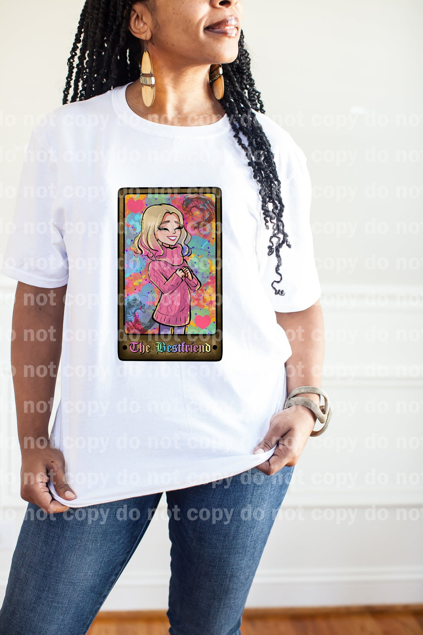 The Best Friend Werewolf Girl Card Dream Print or Sublimation Print