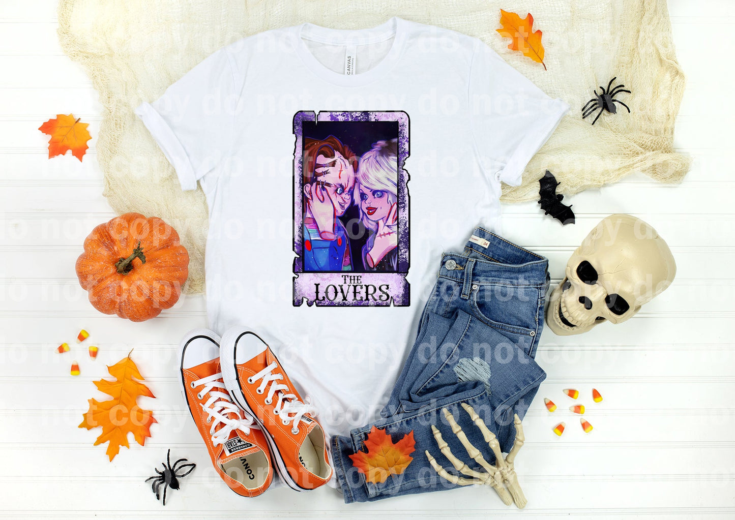 The Lovers Tarot Horror Dream Print or Sublimation Print