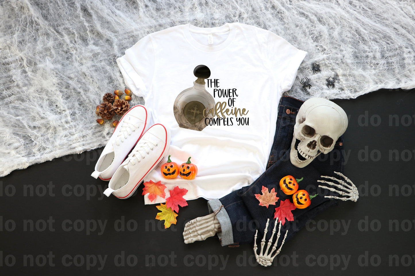 The Power Of Caffeine Compels You Dream Print or Sublimation Print