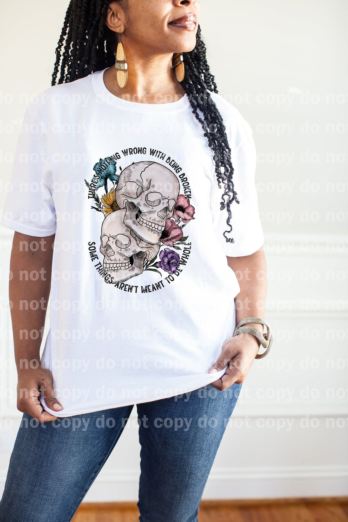 There's Nothing Wrong With Being Broken Some Things Aren't Meant To Be Whole Dream Print or Sublimation Print