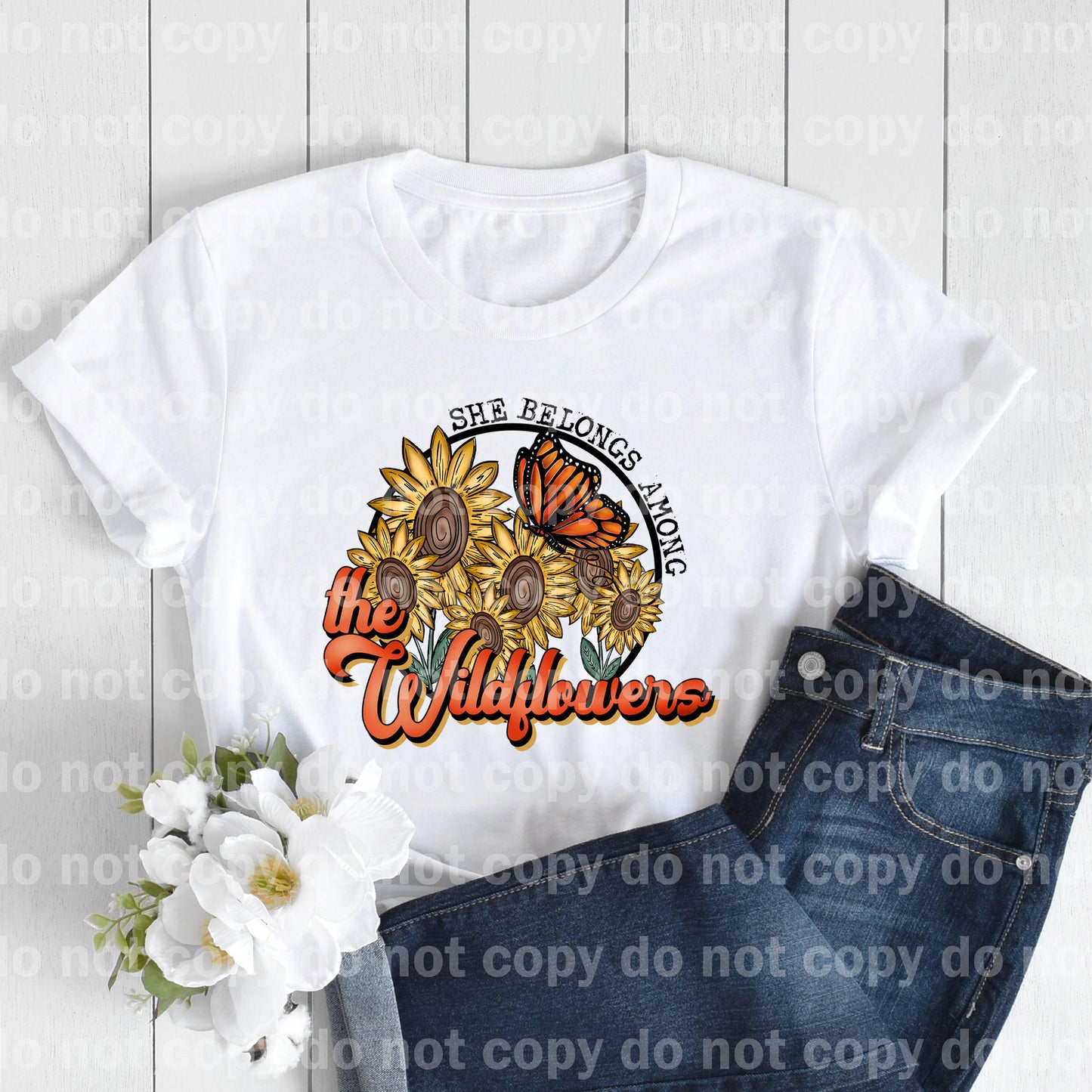 She Belongs Among The Wildflowers Dream Print or Sublimation Print