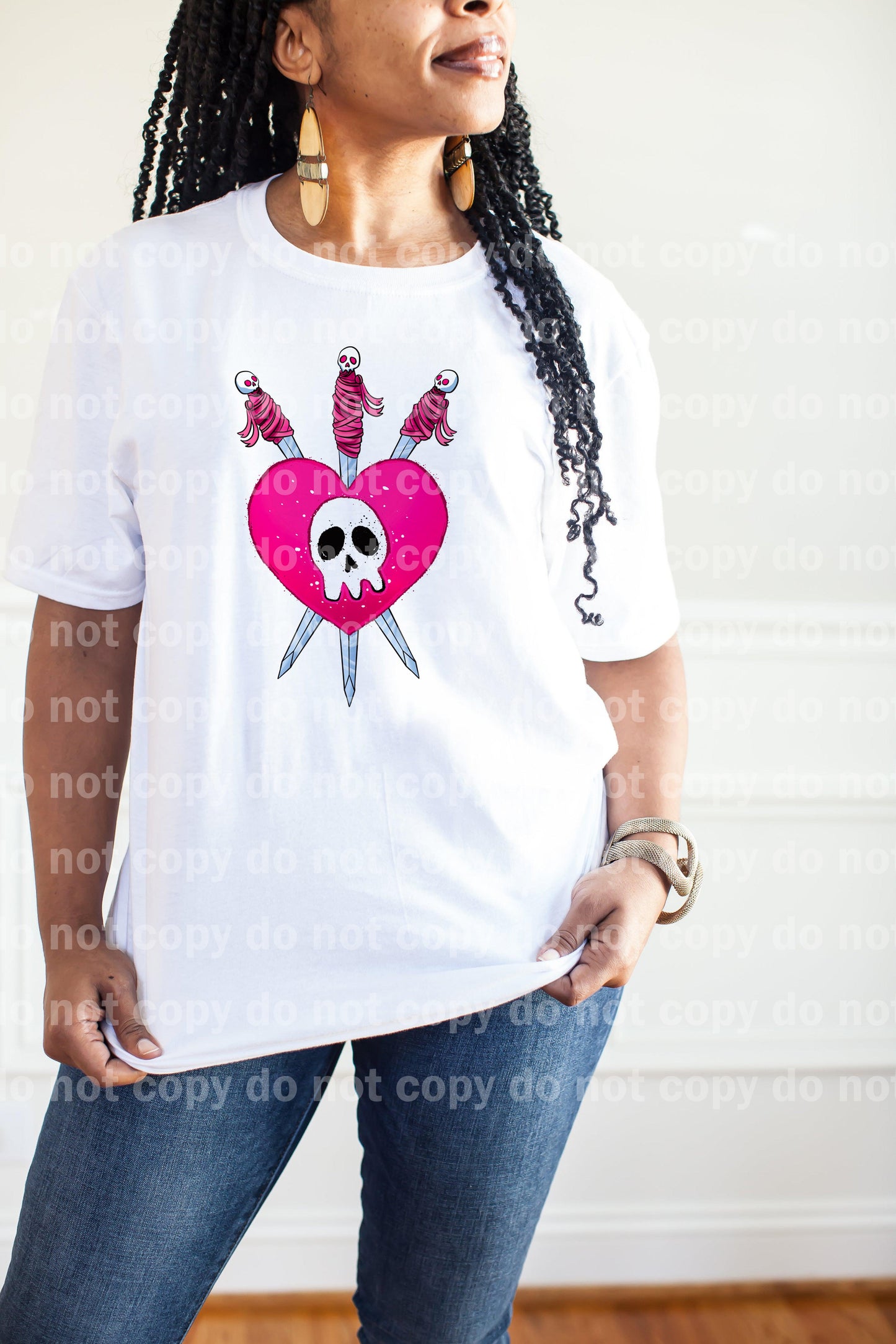 Three of Swords Heart Skull Dream Print or Sublimation Print