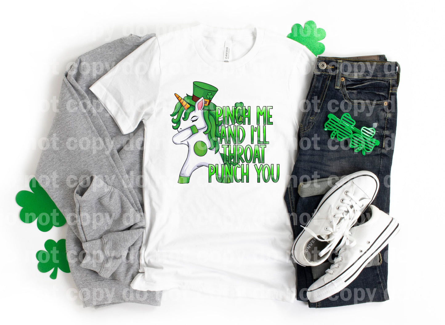 Pinch Me And I'll Throat Punch You Dream Print or Sublimation Print