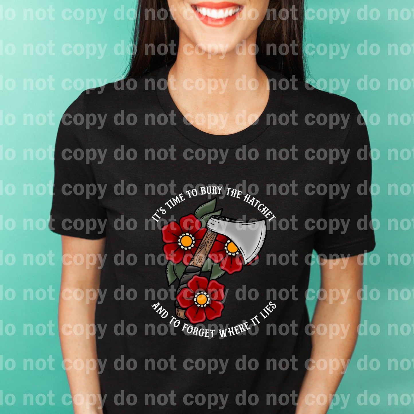 It's Time To Bury The Hatchet Black/White Dream Print or Sublimation Print
