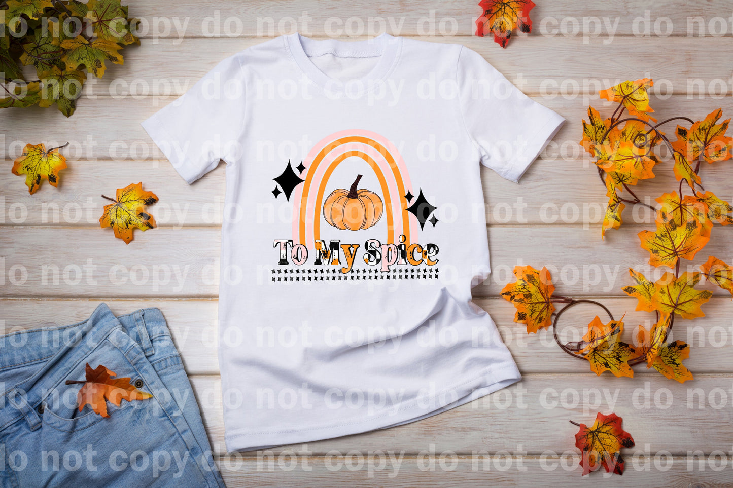 To My Spice Pumpkin Rainbow Dream Print or Sublimation Print