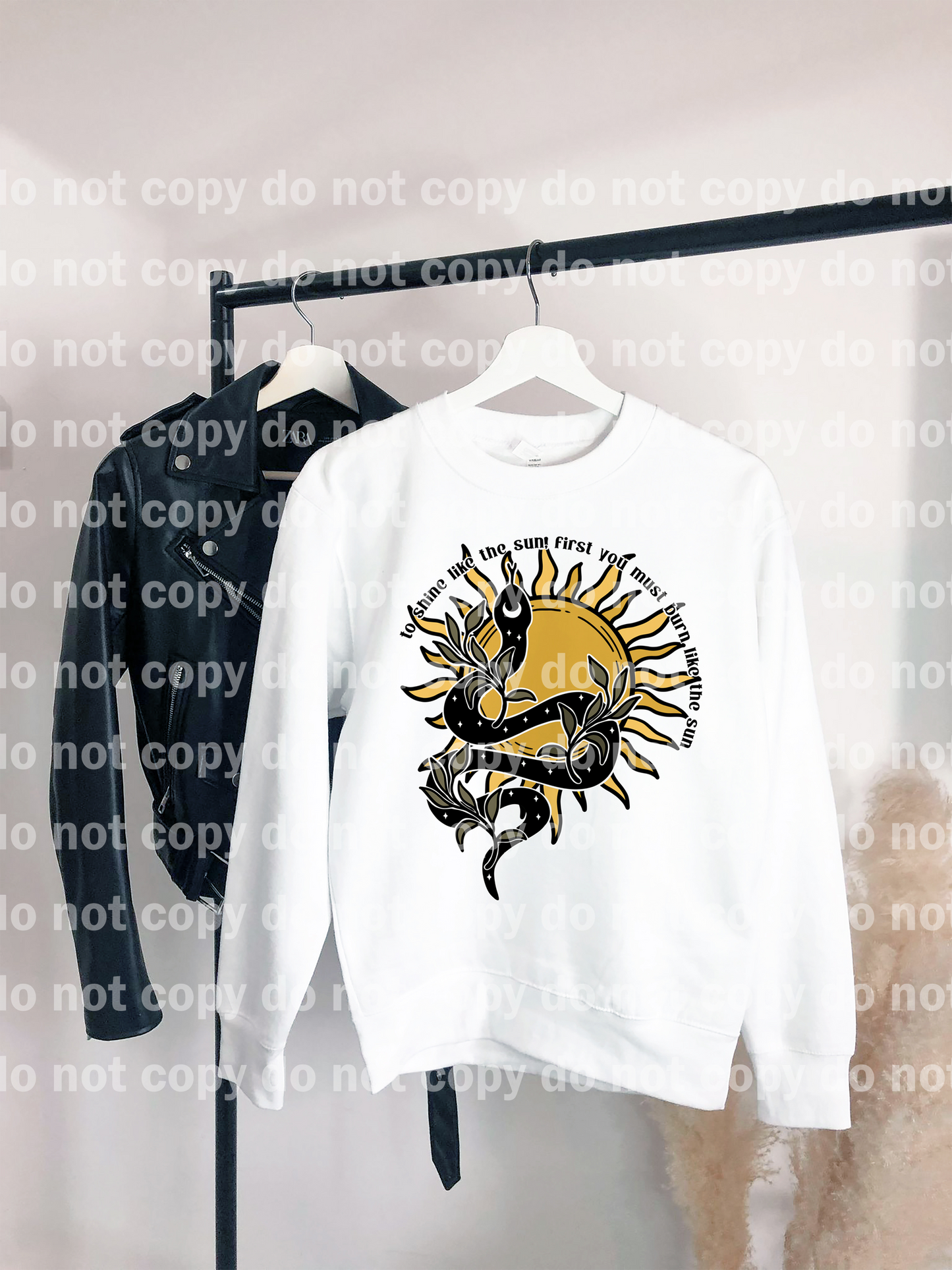 To Shine Like The Sun Full Color/One Color Dream Print or Sublimation Print