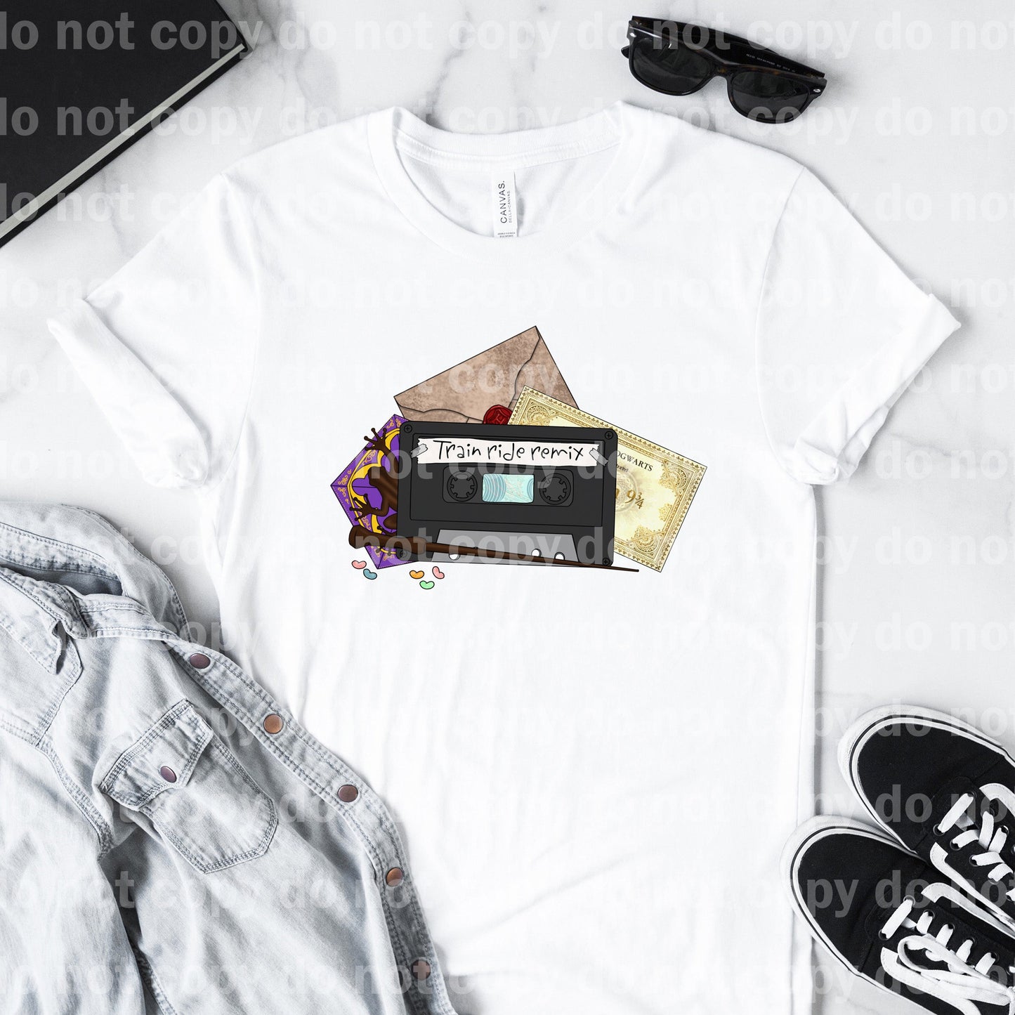 Train Ride Remix Dream Print or Sublimation Print