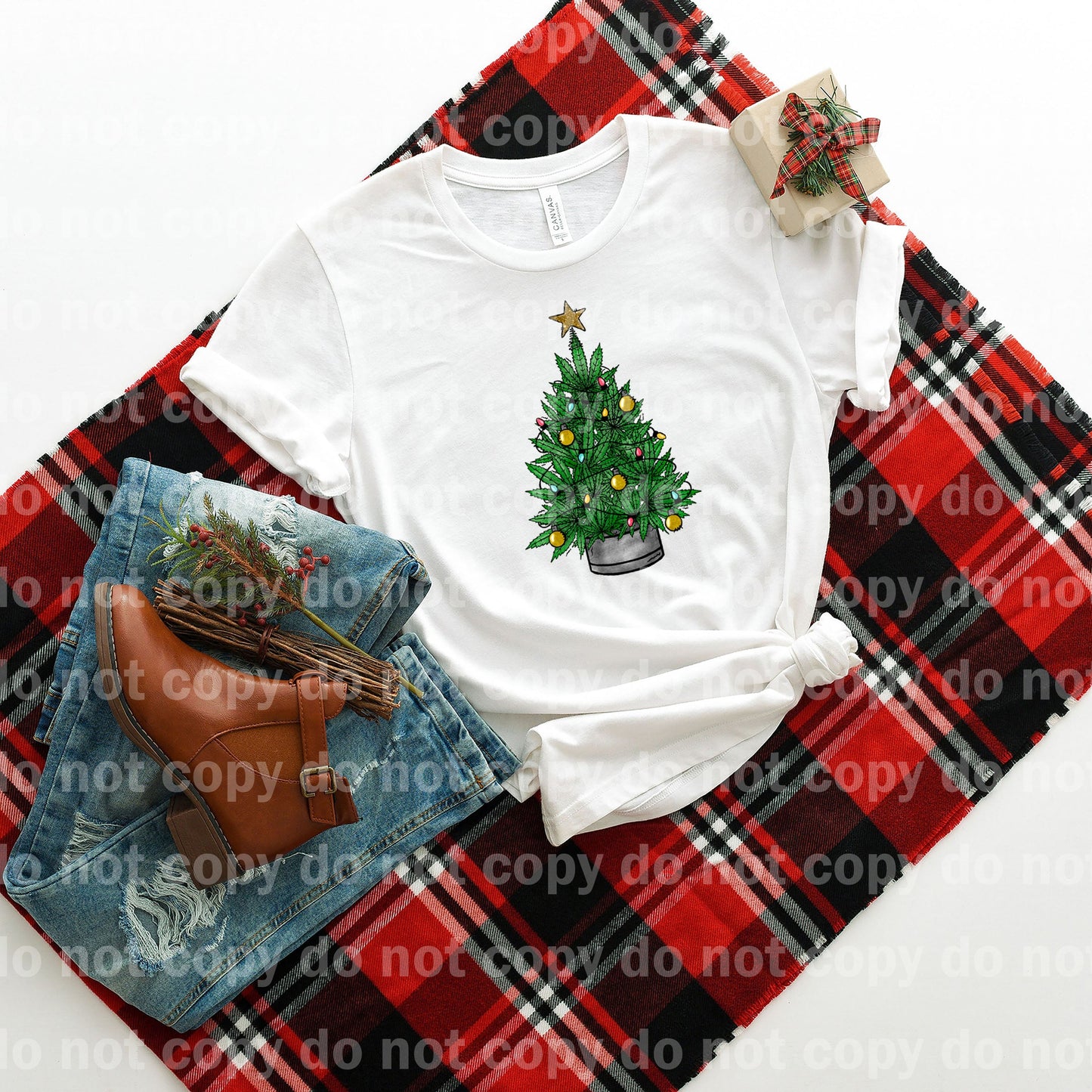 Christmas Tree Without Smoke Dream Print or Sublimation Print