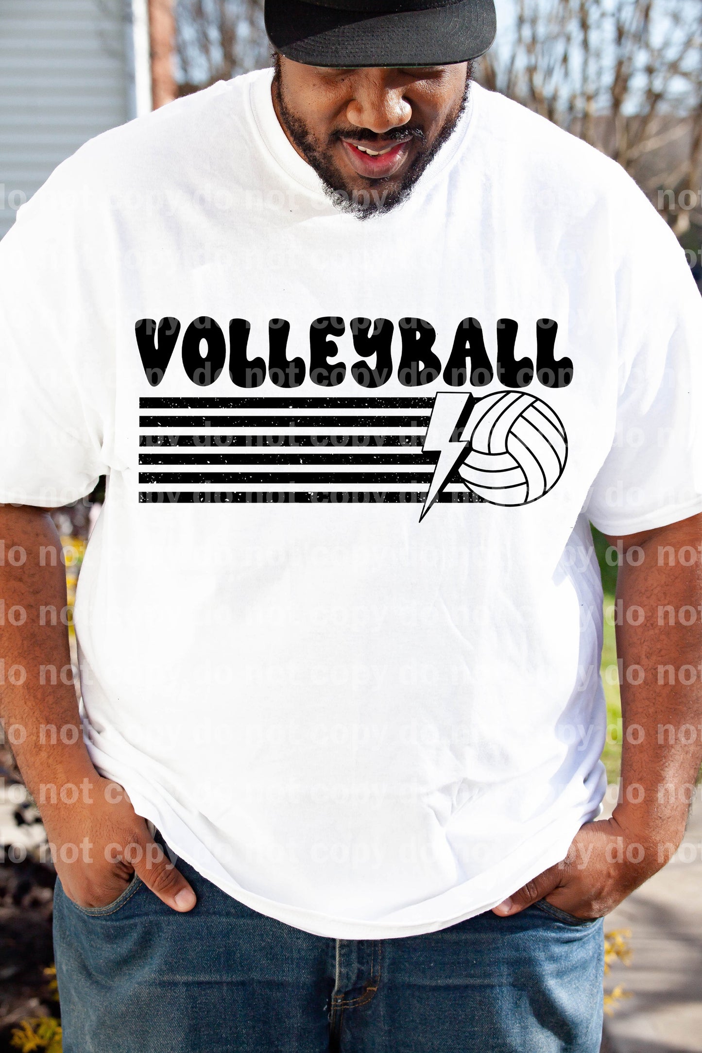 Volleyball Stripes Dream Print or Sublimation Print