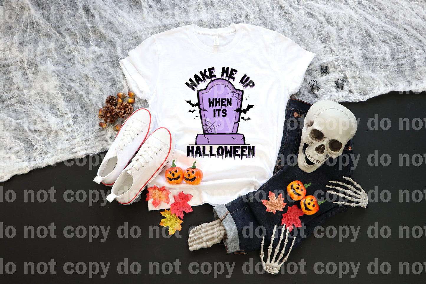 Wake Me Up When It's Halloween Dream Print or Sublimation Print