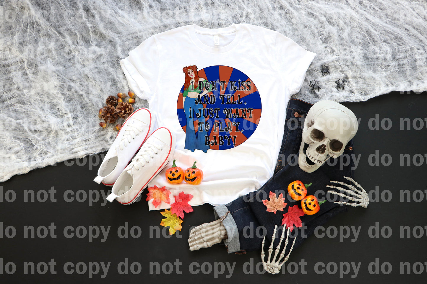 No beso y digo que solo quiero jugar Baby Dream Print o Sublimation Print