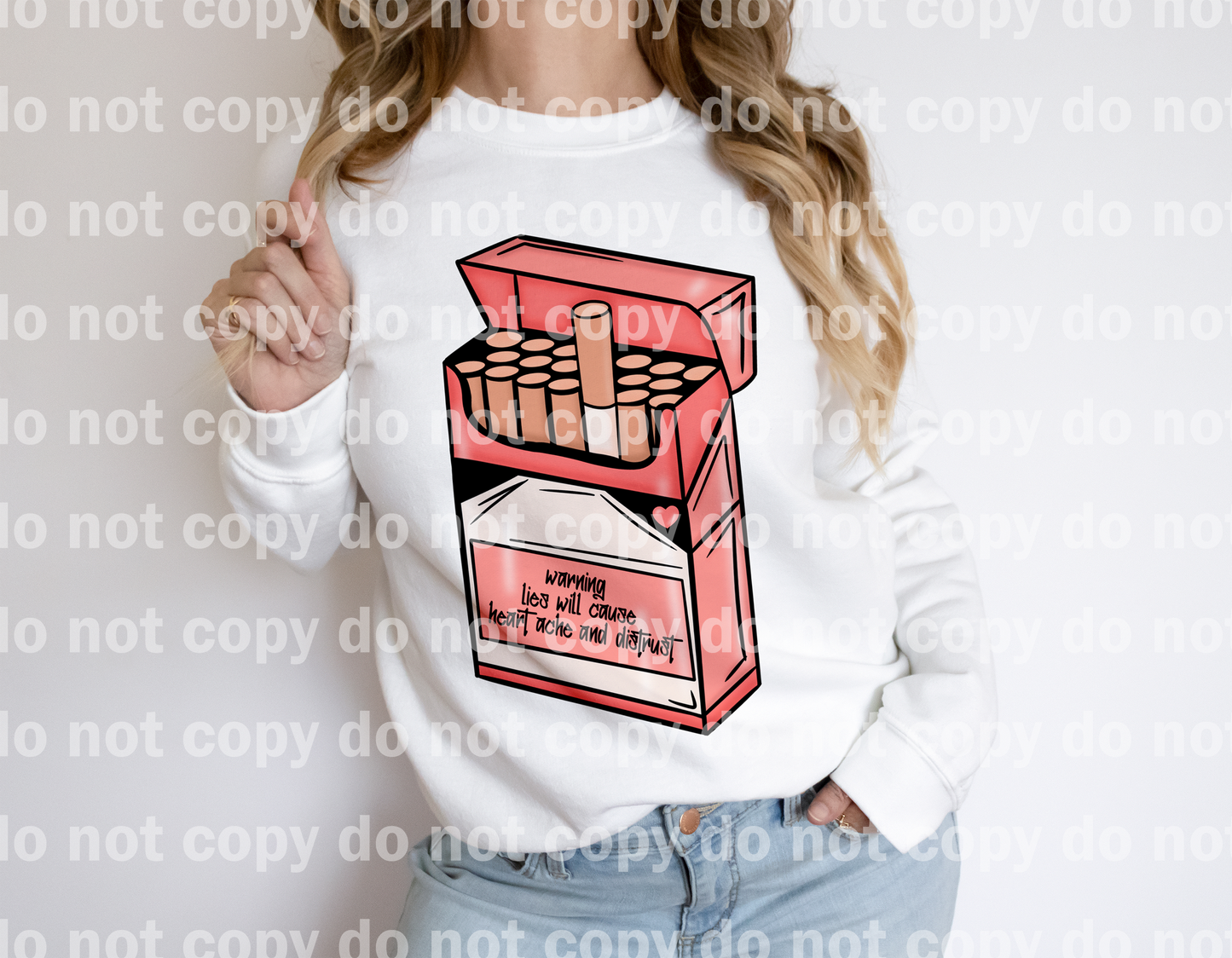 Warning Lies Will Cause Heartache And Distrust Dream Print or Sublimation Print