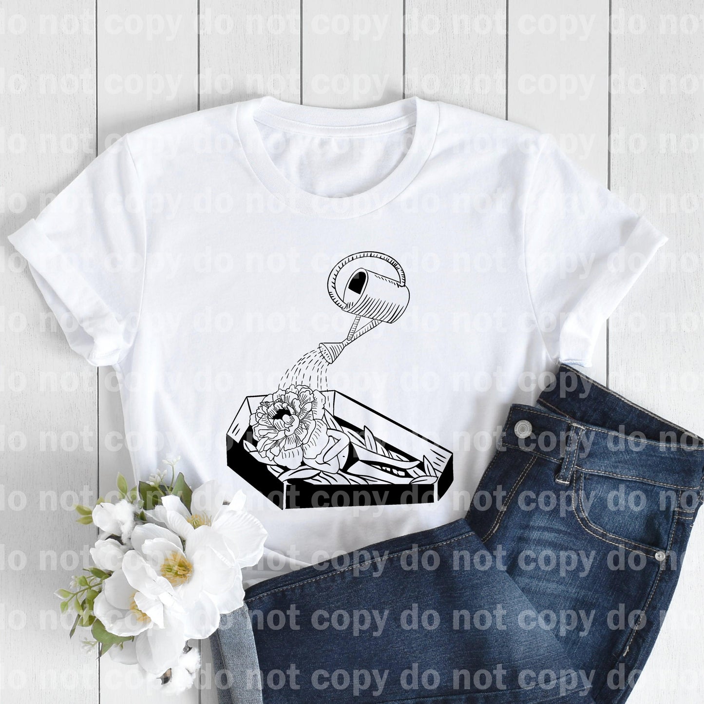 Water Coffin Flower Dream Print or Sublimation Print