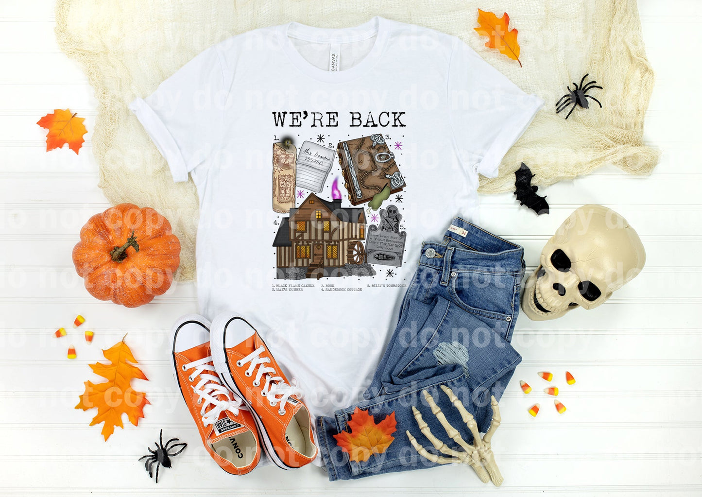 We’re Back Chart Dream Print or Sublimation Print