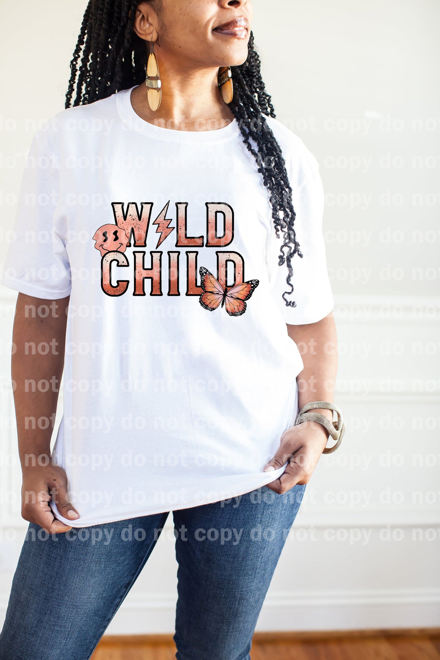 Wild Child Butterfly Dream Print or Sublimation Print