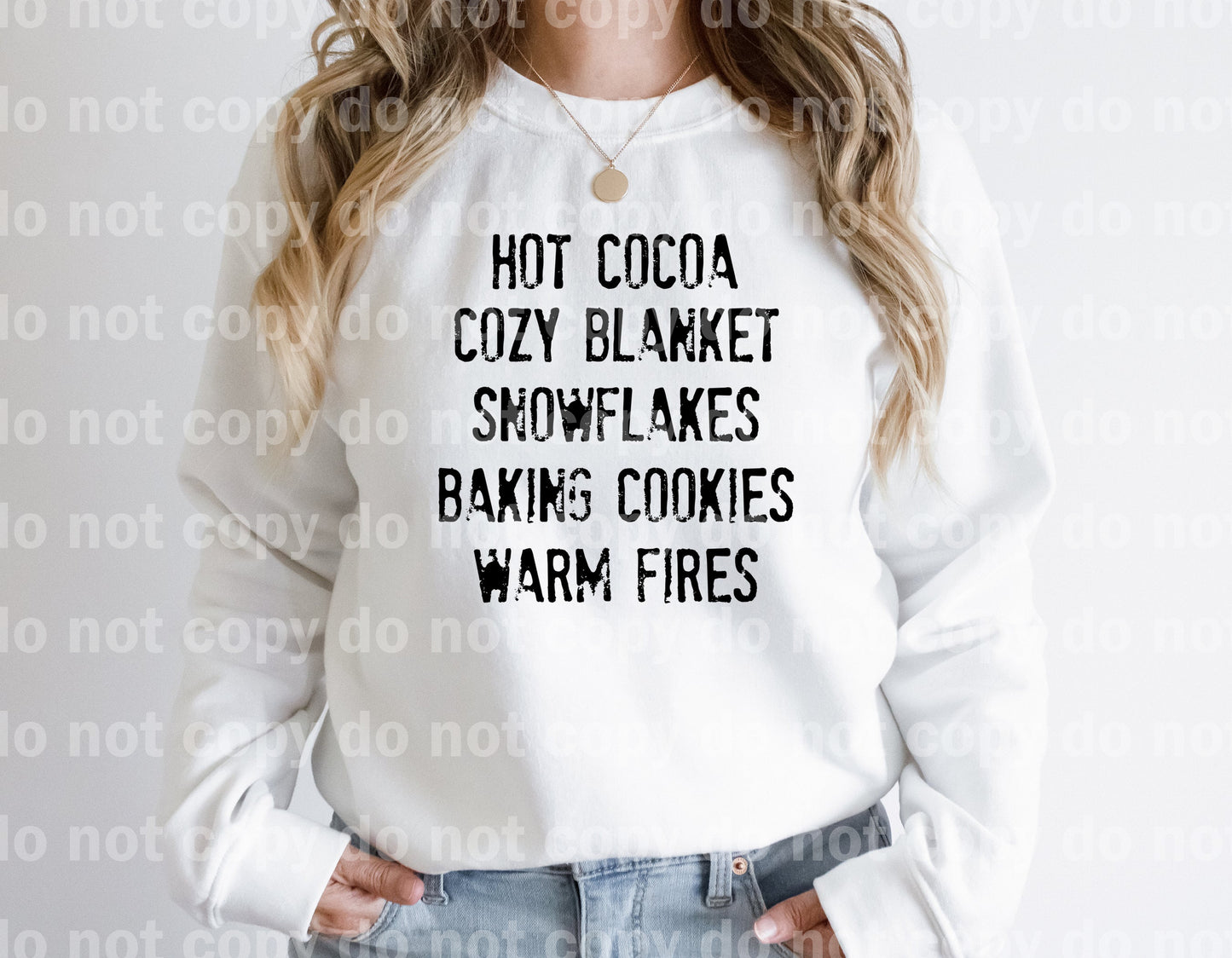 Winter Checklist Dream Print or Sublimation Print