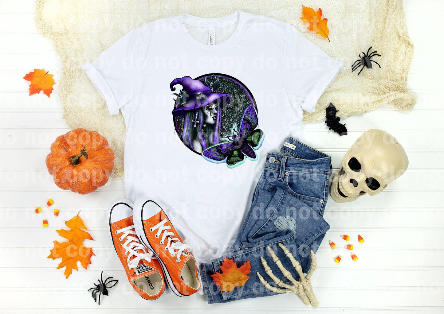 Witch Butterfly Purple Dream Print or Sublimation Print