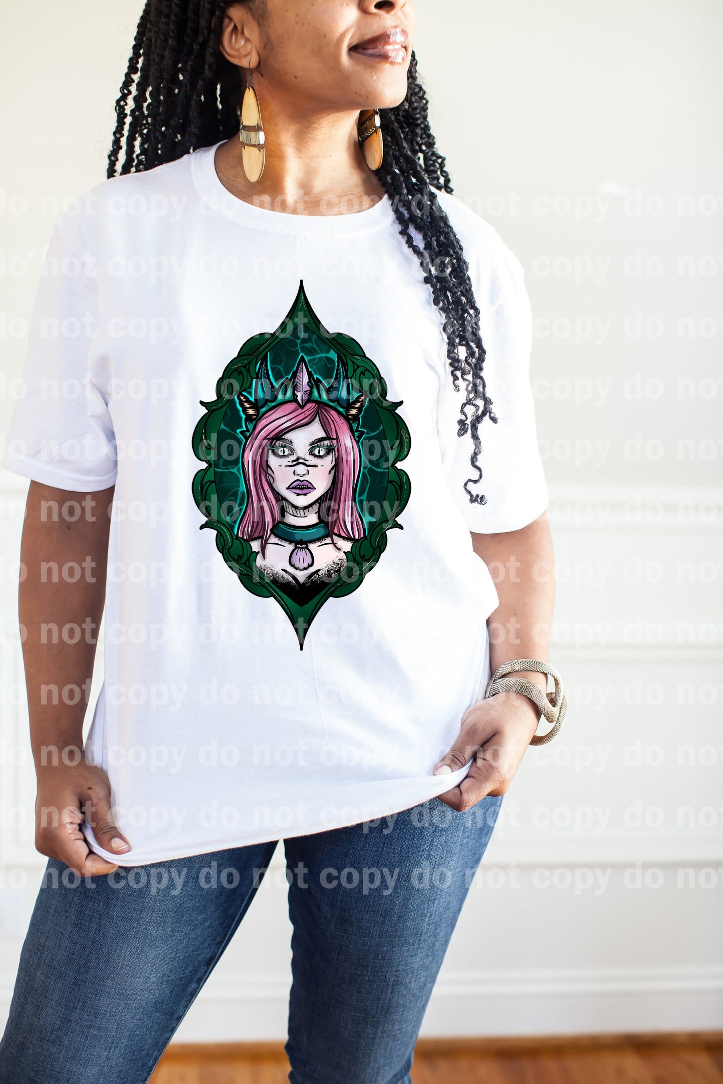 Witch In The Mirror Dream Print or Sublimation Print