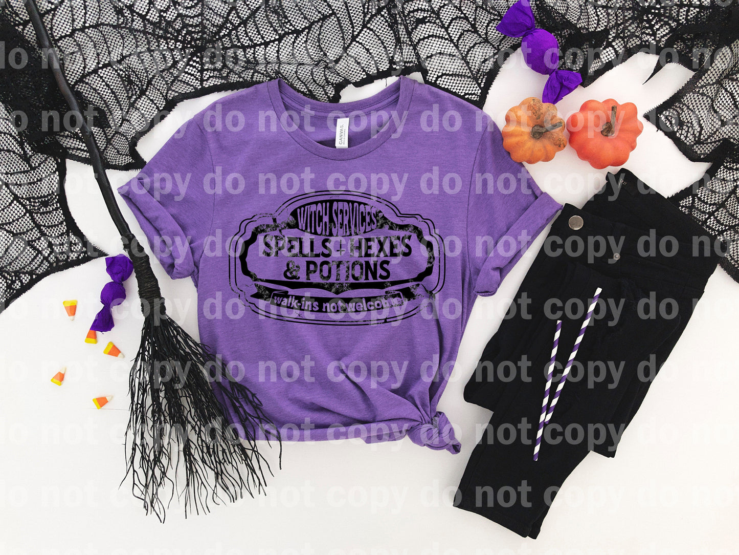 Witch Services Spells and Hexes And Potions Walk Ins Not Welcome Dream Print or Sublimation Print
