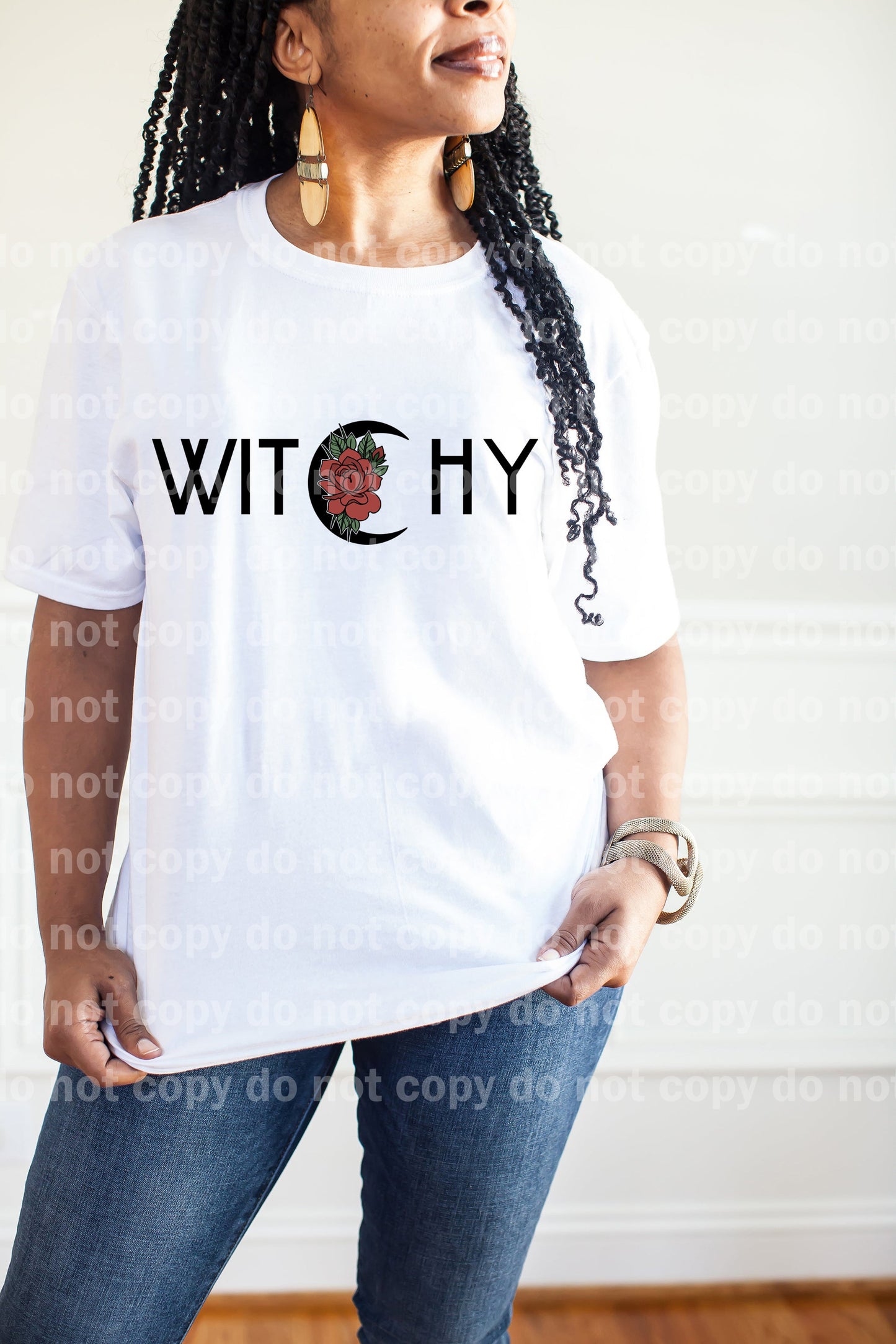 Witchy Moon Flowers Dream Print or Sublimation Print