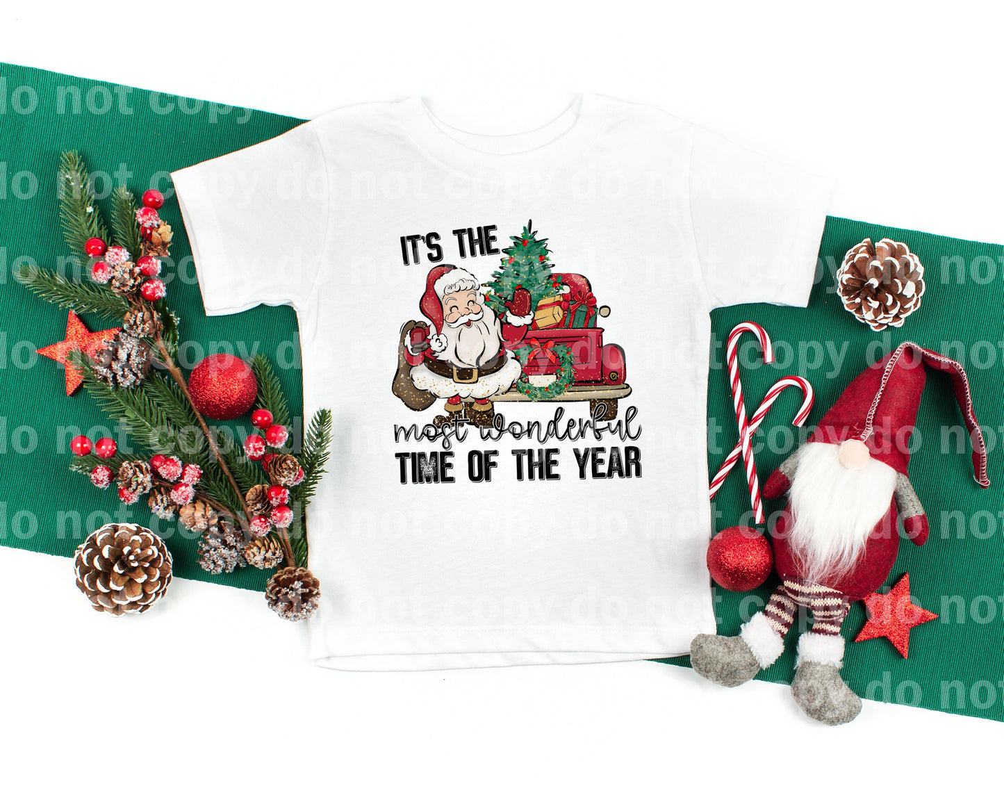It's The Most Wonderful Time Of The Year Distressed Dream Print or Sublimation Print