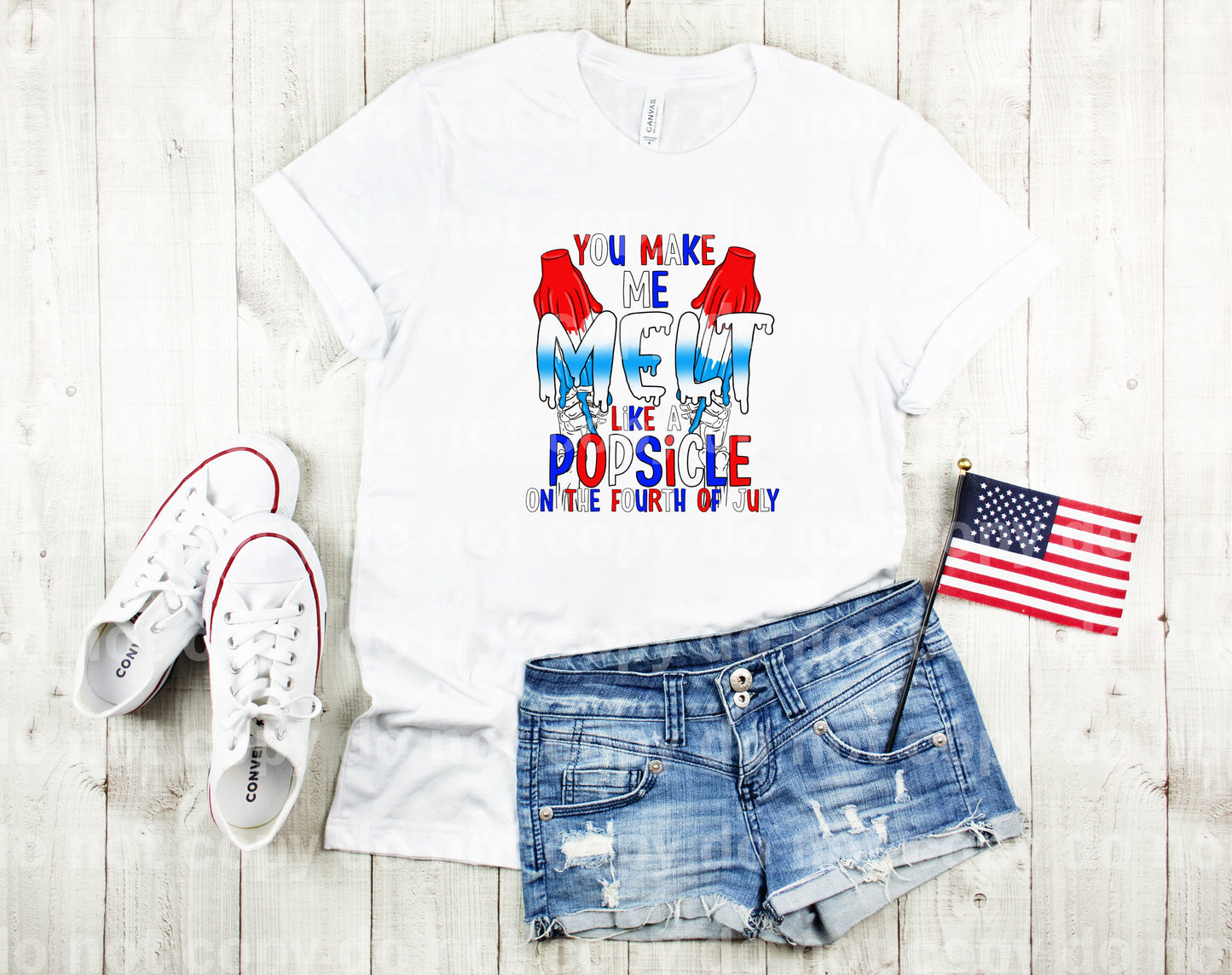 You Make Me Melt Like A Popsicle On The Fourth Of July Dream Print or Sublimation Print