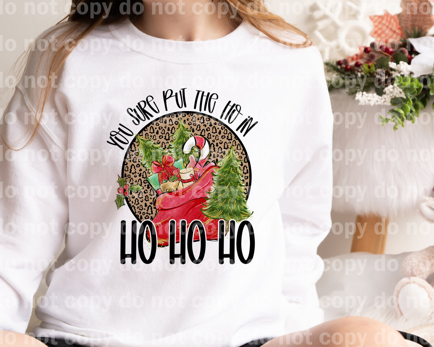 Seguro que pones la impresión Ho In Ho Ho Ho Dream o la impresión por sublimación