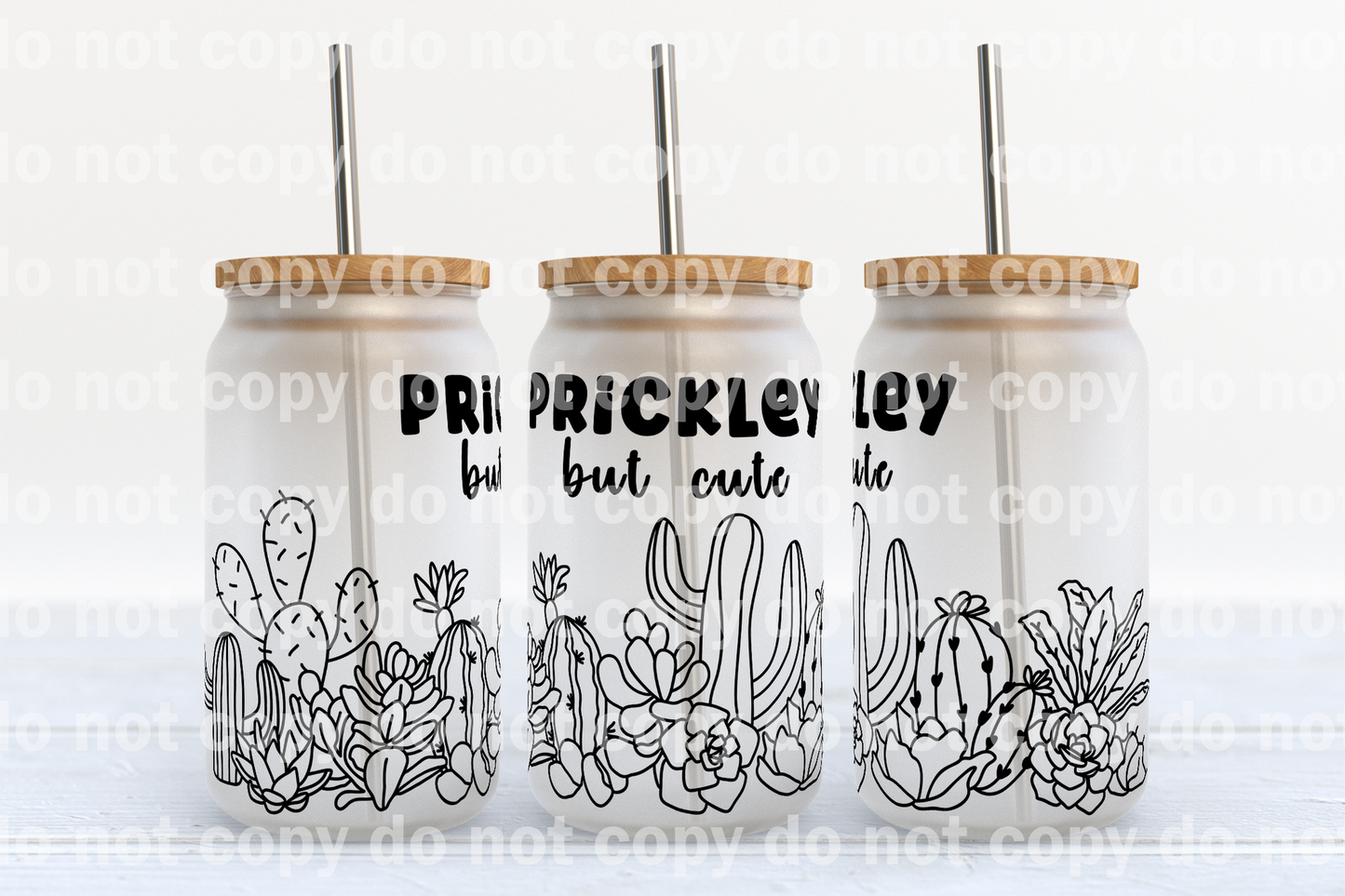 Prickley But Cute 16oz Cup Wrap