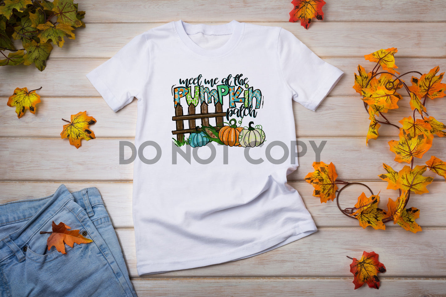 Meet me at the Pumpkin Patch Sublimation print