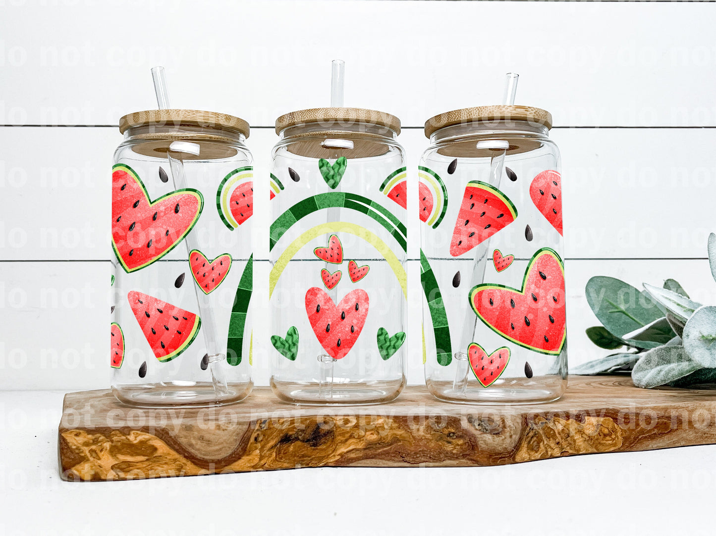 Red Watermelon 16oz Cup Wrap