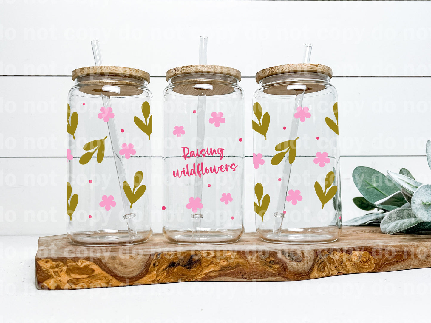Raising Wildflowers 16oz Cup Wrap