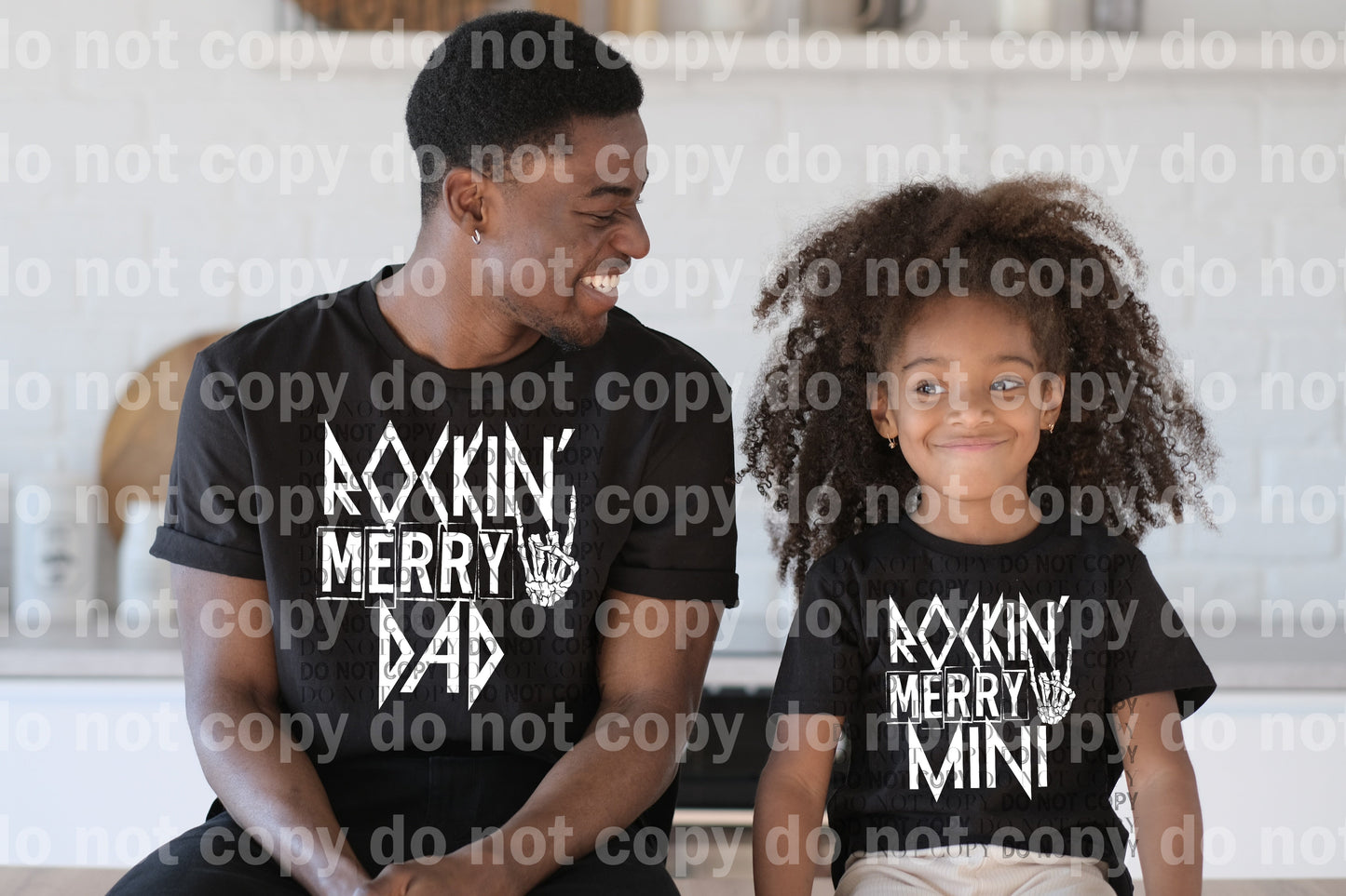 Rockin' Merry Dad Dream Print or Sublimation Print