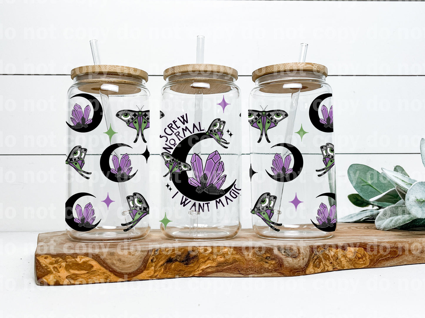 Tornillo Normal Quiero Envoltura de Taza Mágica de 16oz