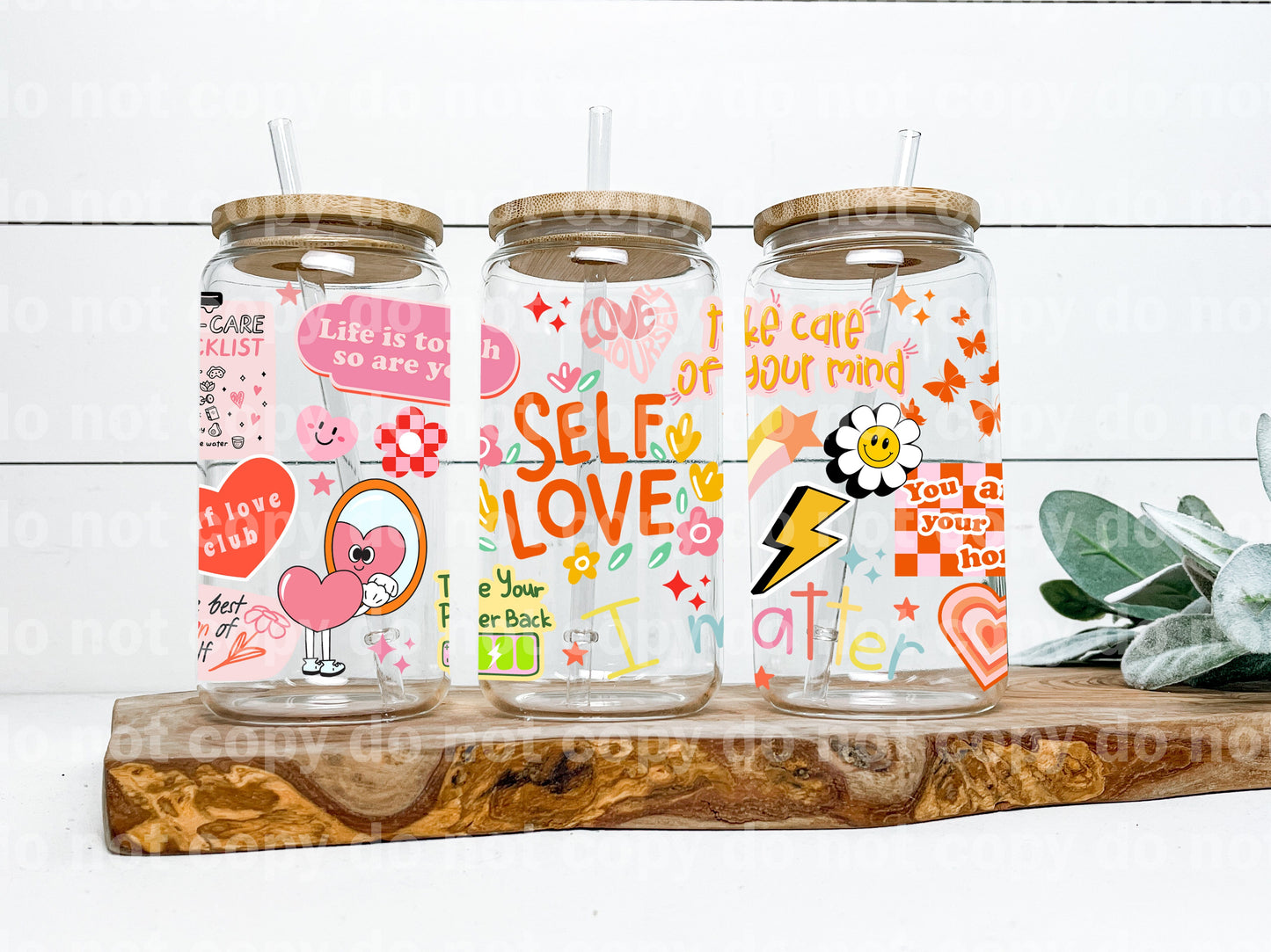 Self Love I Matter 16oz Cup Wrap