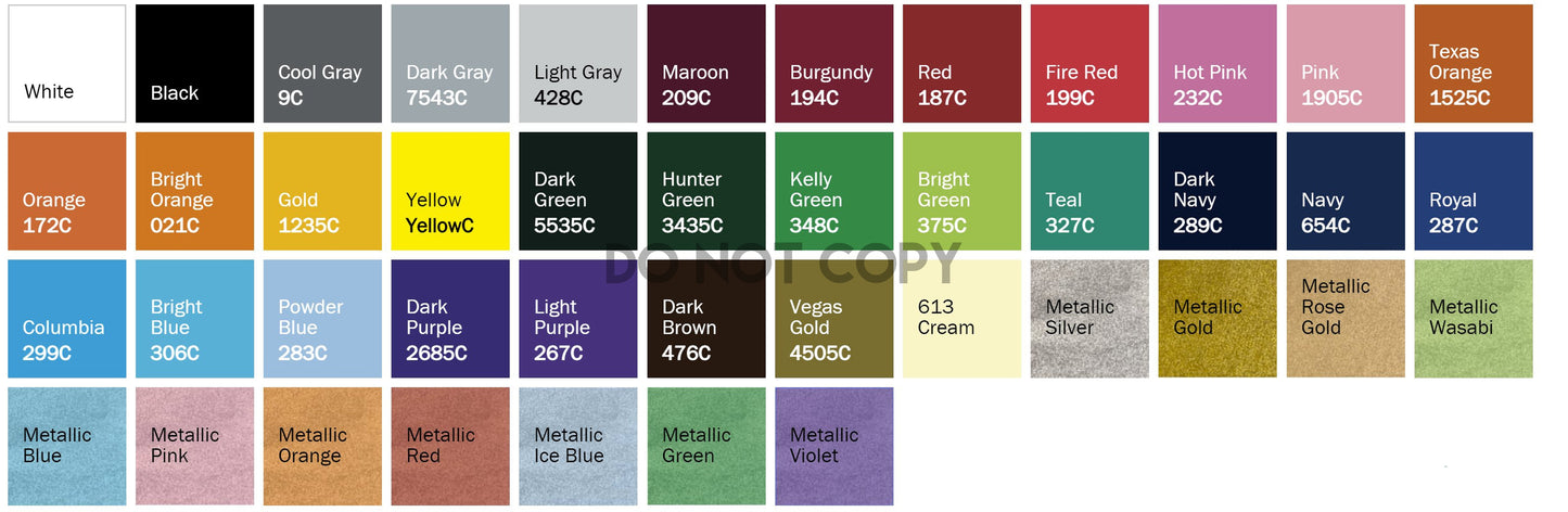 Custom one color single image screen print