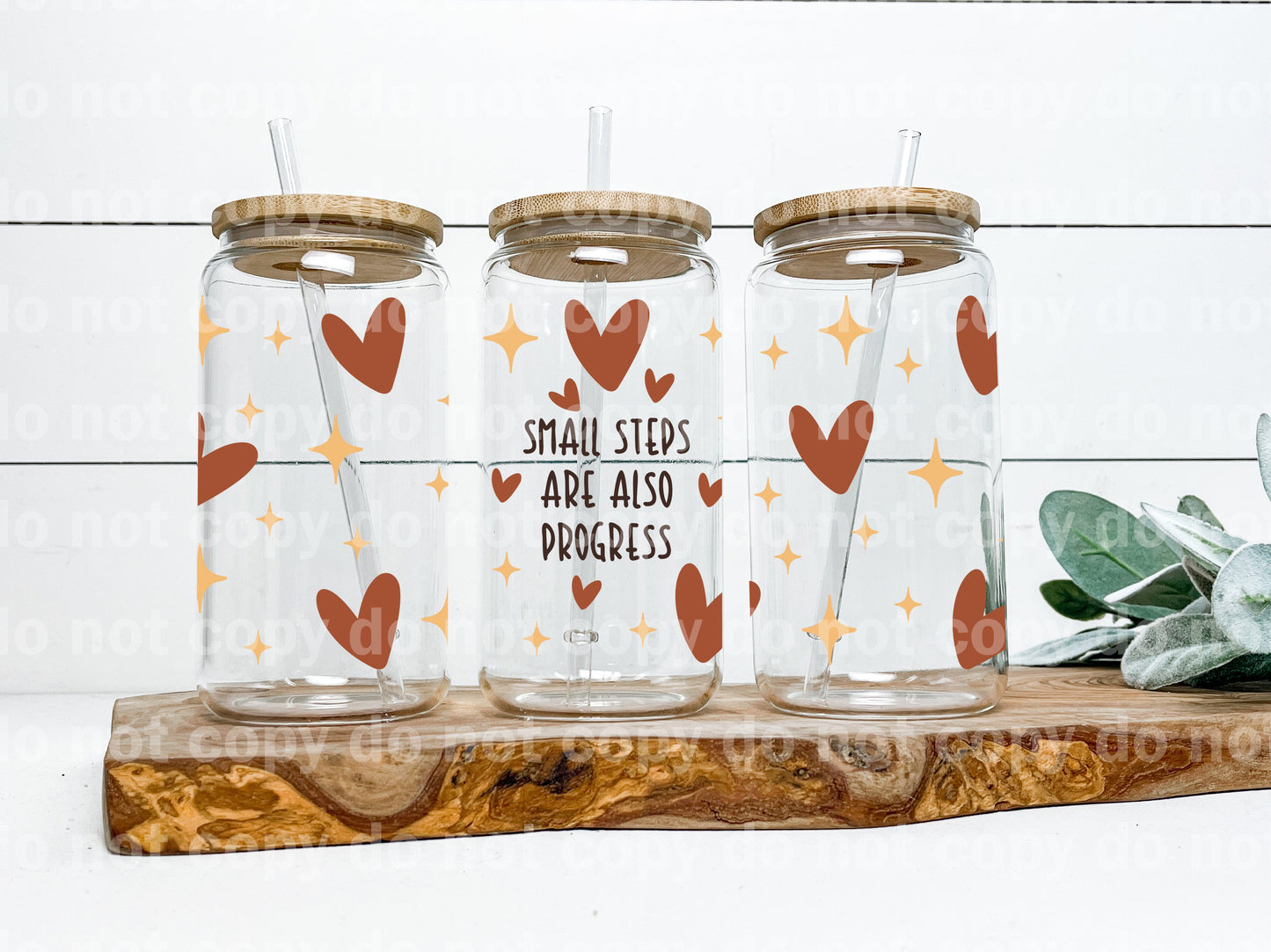 Small Steps Are Also Progress 16oz Cup Wrap
