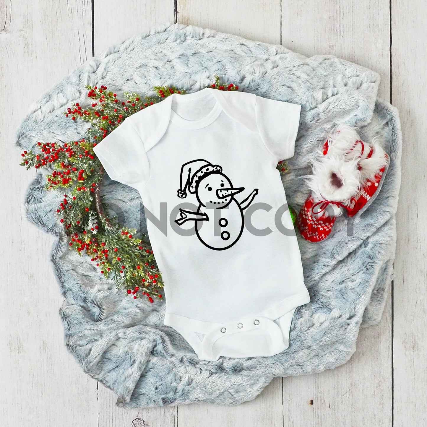 Snowman Christmas Sublimation print