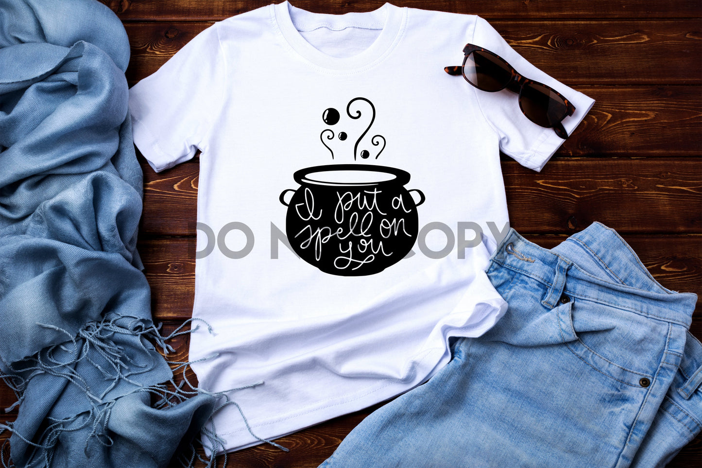 I Put A Spell On You Sublimation Print