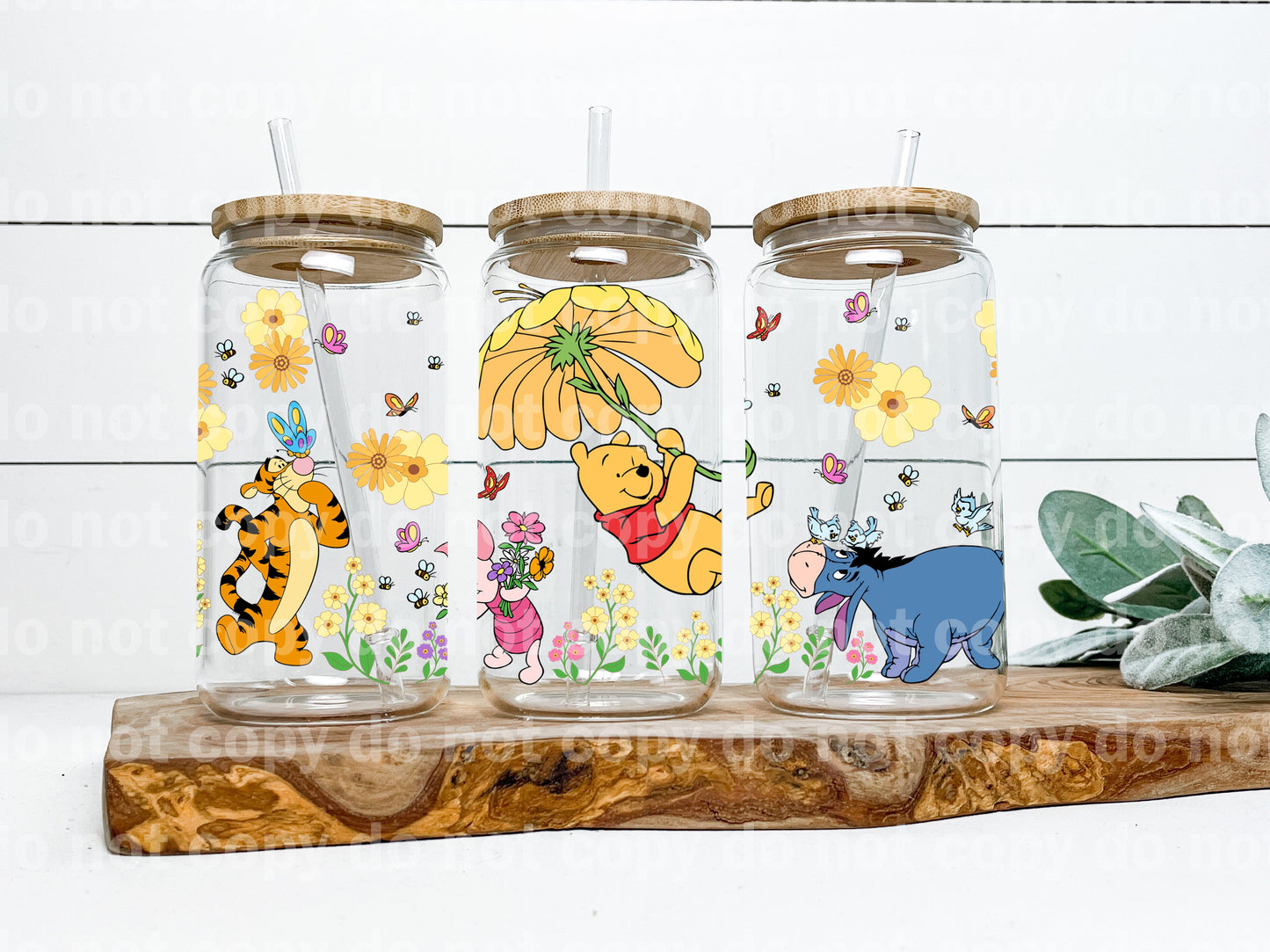 Spring Bear Family 16oz Cup Wrap