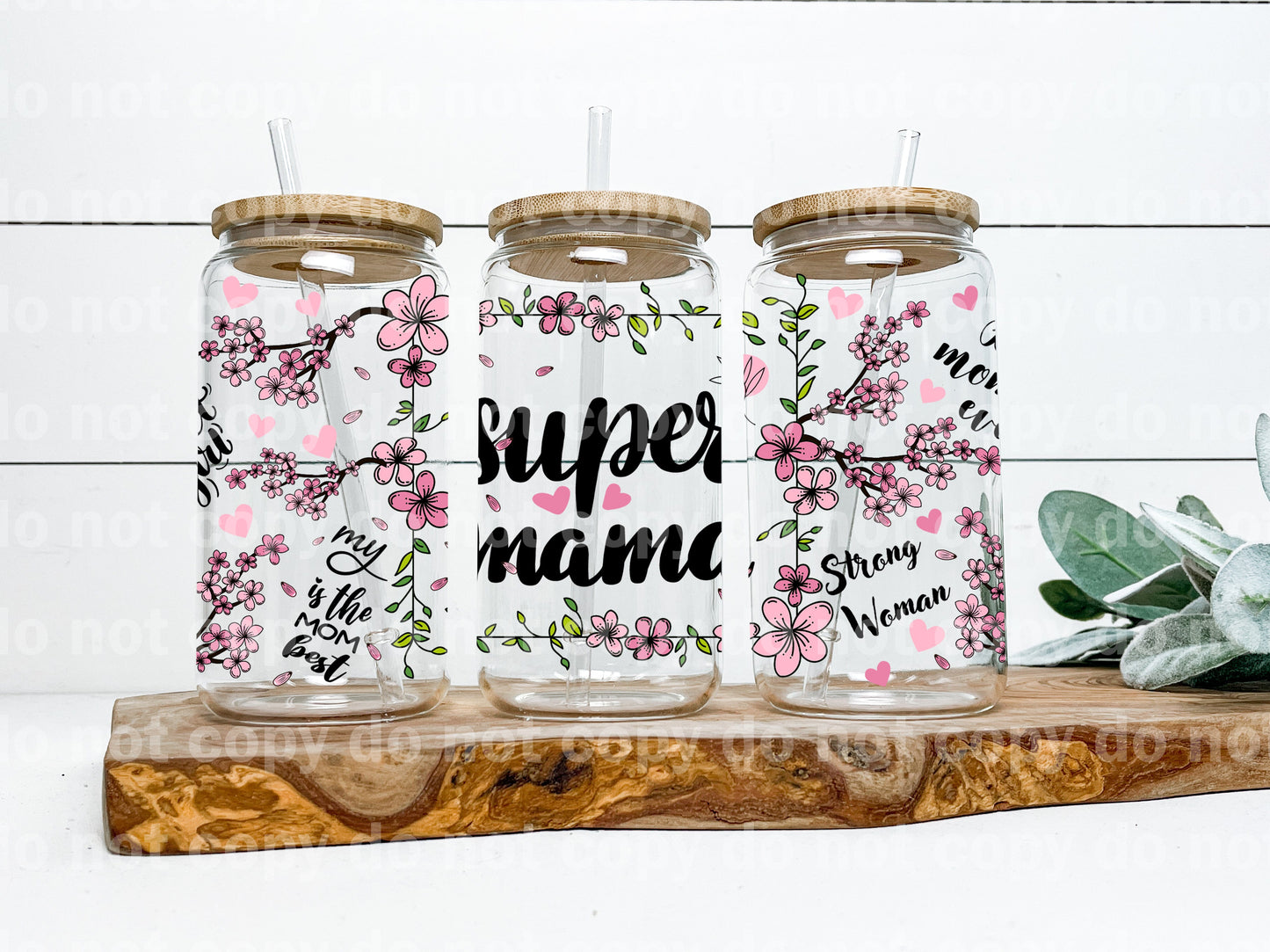 Super Mama 16oz Cup Wrap