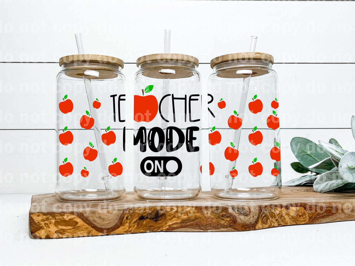 Modo maestro en envoltura de taza de manzanas de 16 oz